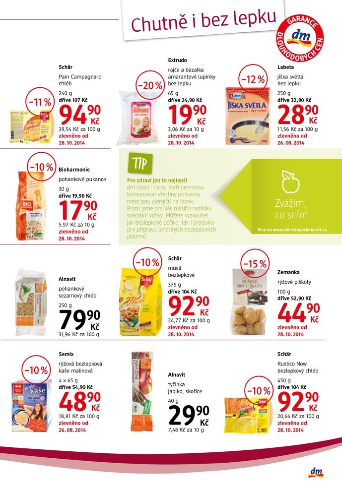 leták DM drogerie Journal od 29.10.2014 strana 1 leták DM drogerie Journal od 29.10.2014 strana 1