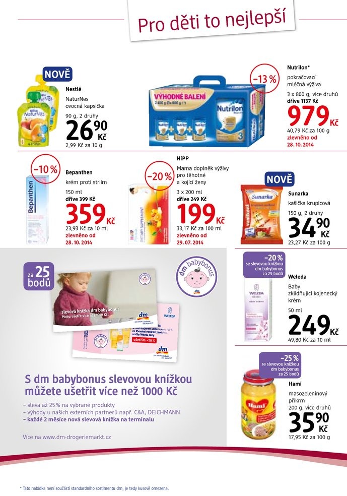 leták DM drogerie Journal od 29.10.2014 strana 1 leták DM drogerie Journal od 29.10.2014 strana 1