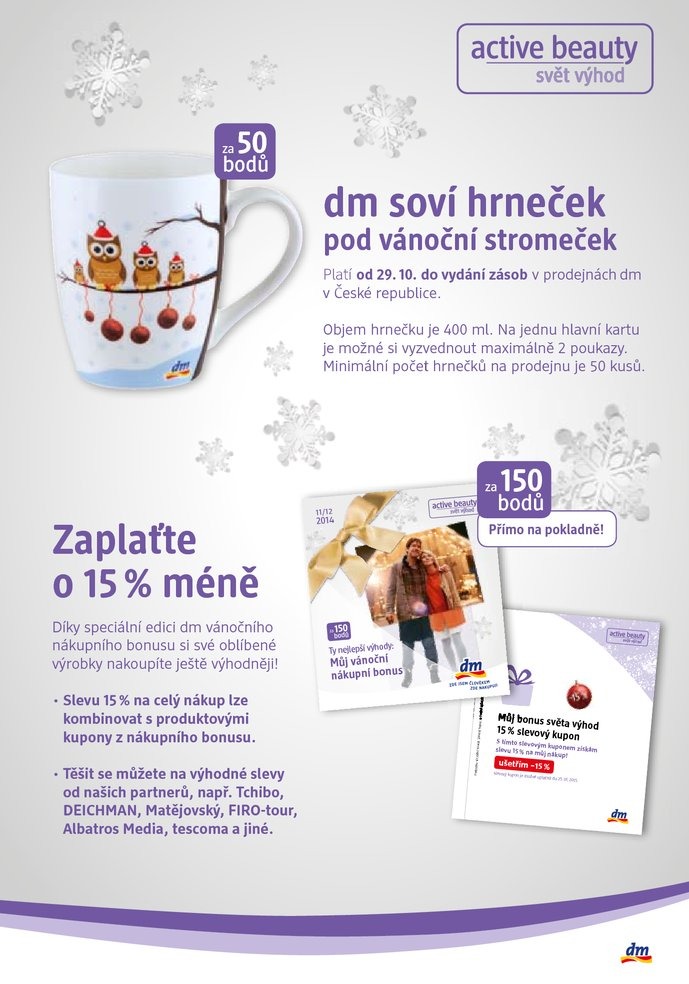 leták DM drogerie Journal od 29.10.2014 strana 1 leták DM drogerie Journal od 29.10.2014 strana 1