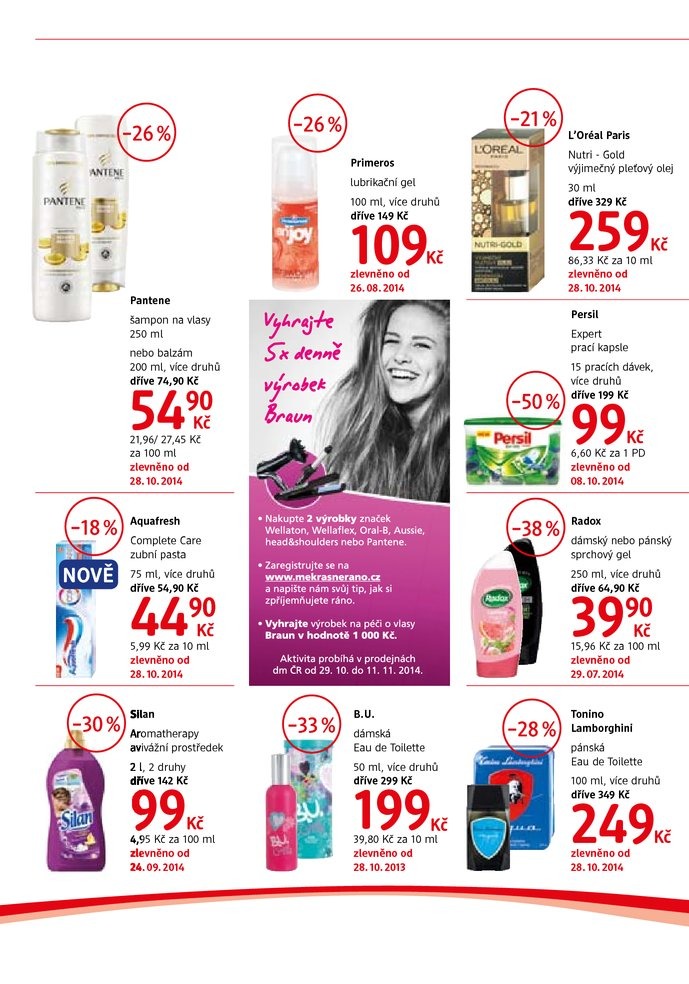 leták DM drogerie Journal 2. část od 29.10.2014 strana 1 leták DM drogerie Journal 2. část od 29.10.2014 strana 1