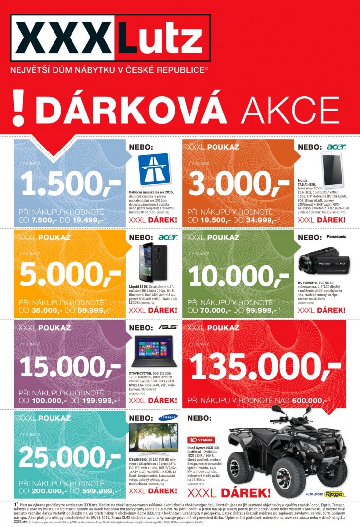 letk XXXLutz Aktuln prospekt od 27.10.2014 strana 1