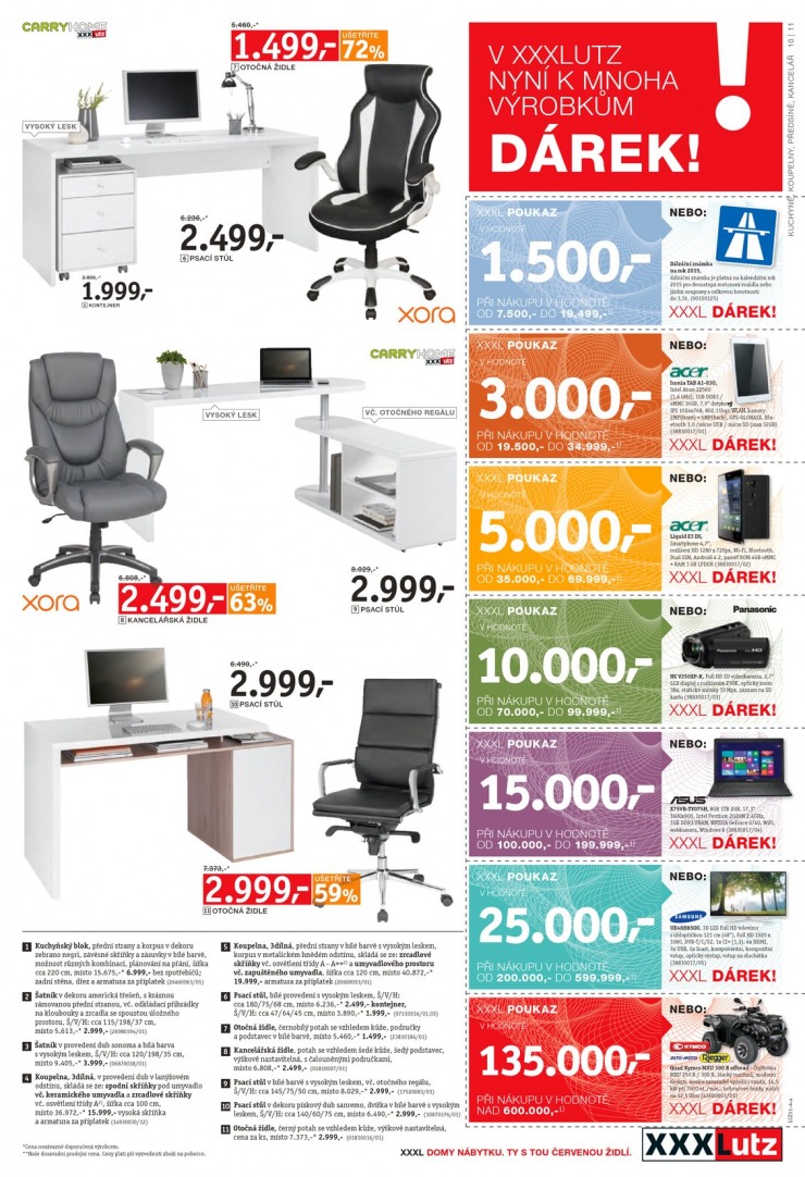 leták XXXLutz Aktuální prospekt od 27.10.2014 strana 1 leták XXXLutz Aktuální prospekt od 27.10.2014 strana 1