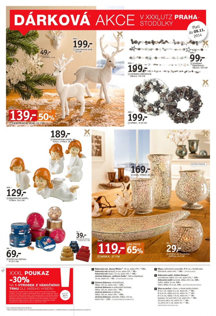 leták XXXLutz Aktuální prospekt od 27.10.2014 strana 1 leták XXXLutz Aktuální prospekt od 27.10.2014 strana 1