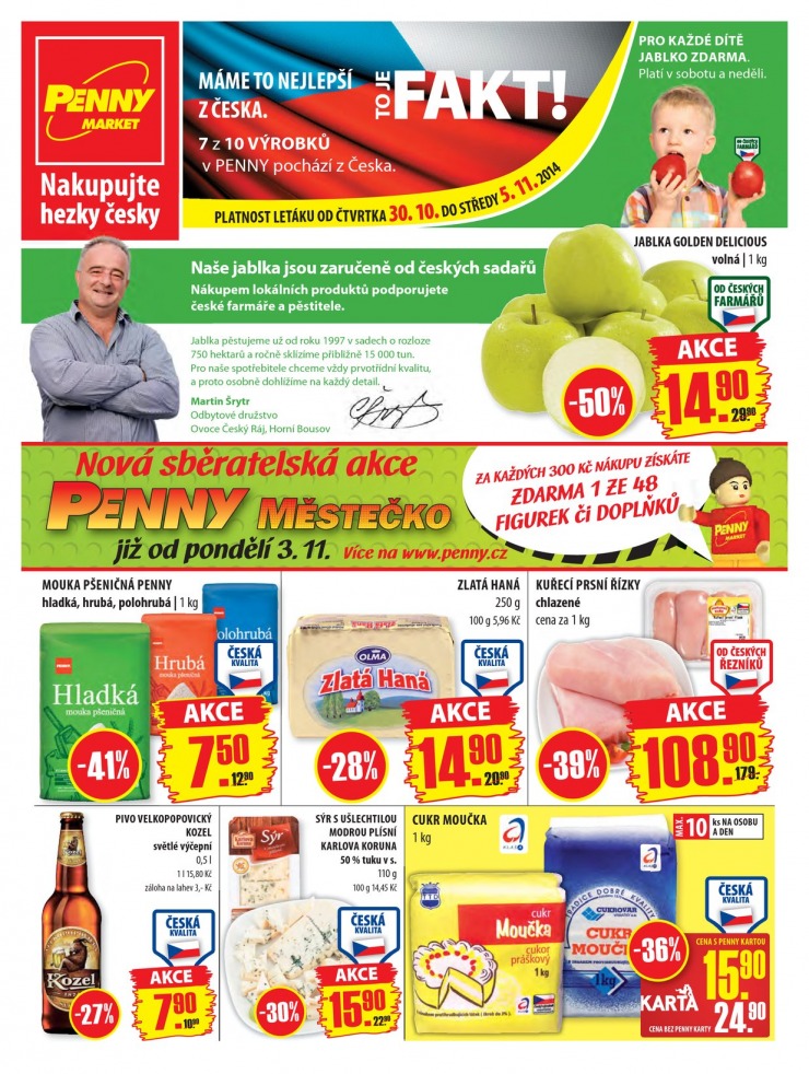 leták Penny Aktuální nabídka od 30.10.2014 strana 1 leták Penny Aktuální nabídka od 30.10.2014 strana 1