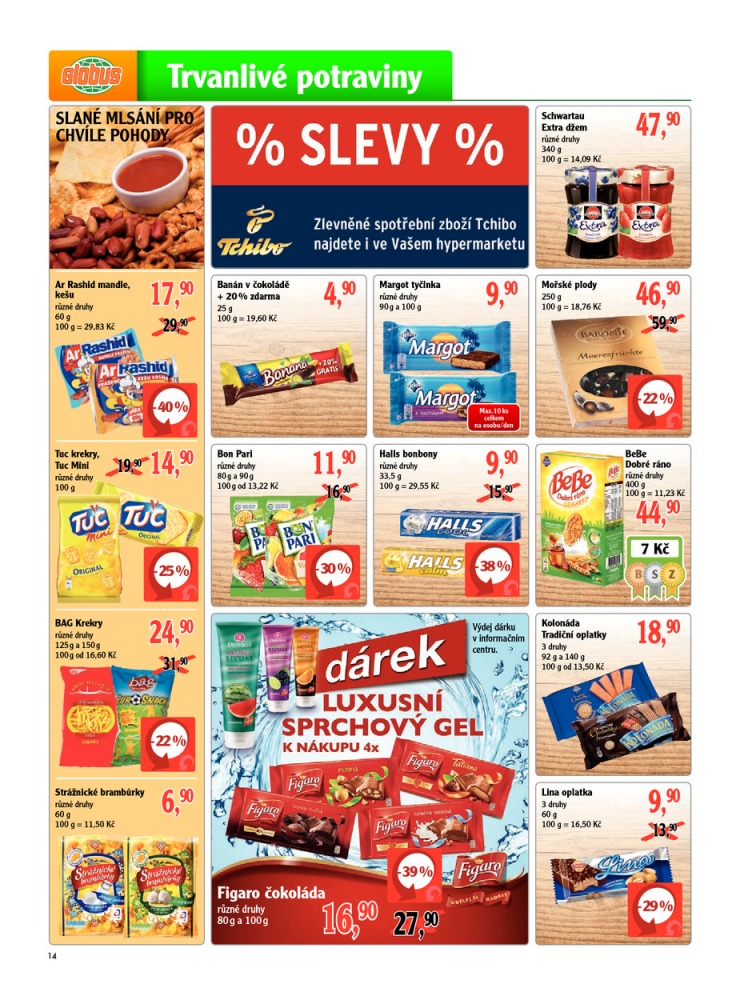 leták Globus Naše noviny od 30.10.2014 strana 1 leták Globus Naše noviny od 30.10.2014 strana 1