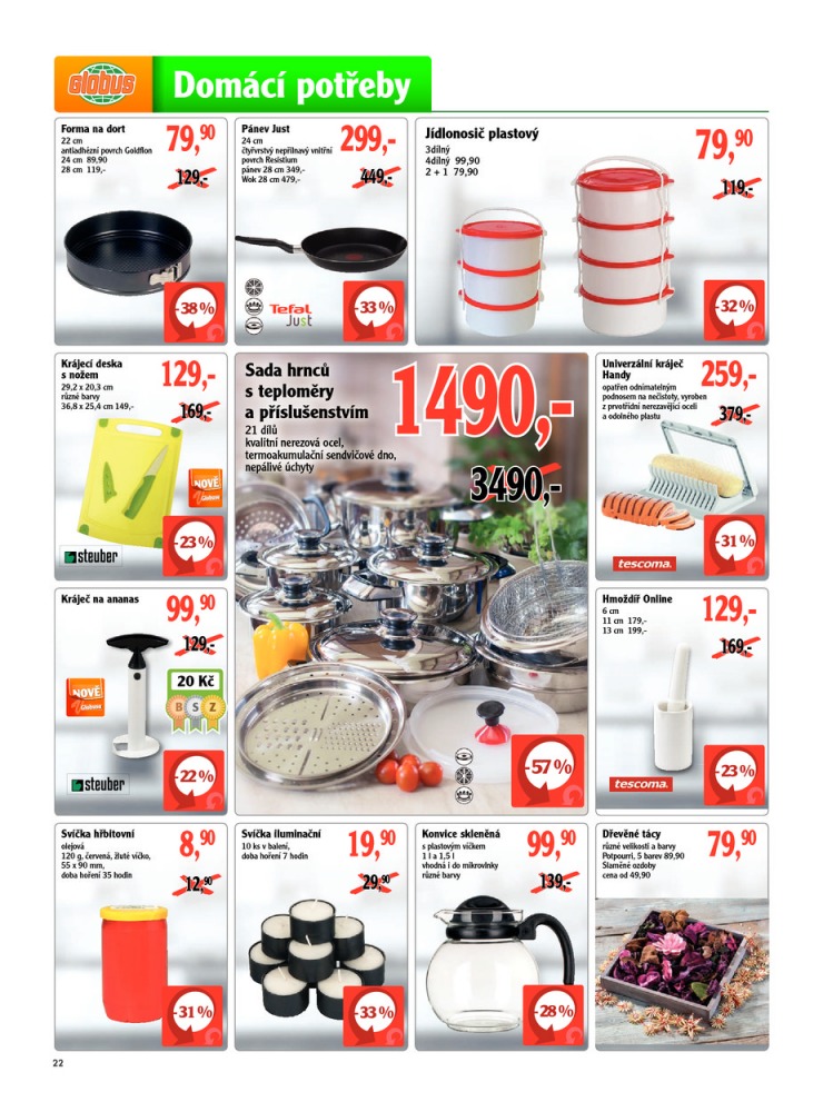 leták Globus Naše noviny od 30.10.2014 strana 1 leták Globus Naše noviny od 30.10.2014 strana 1