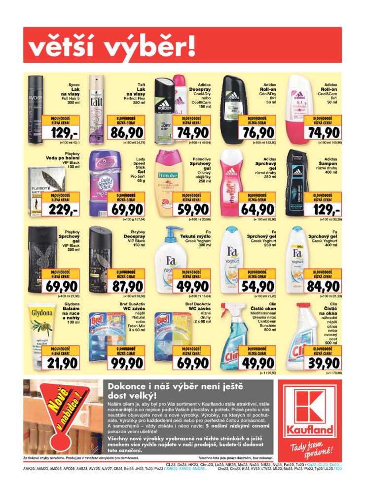 letk Kaufland Aktuln nabdka od 30.10.2014 strana 1