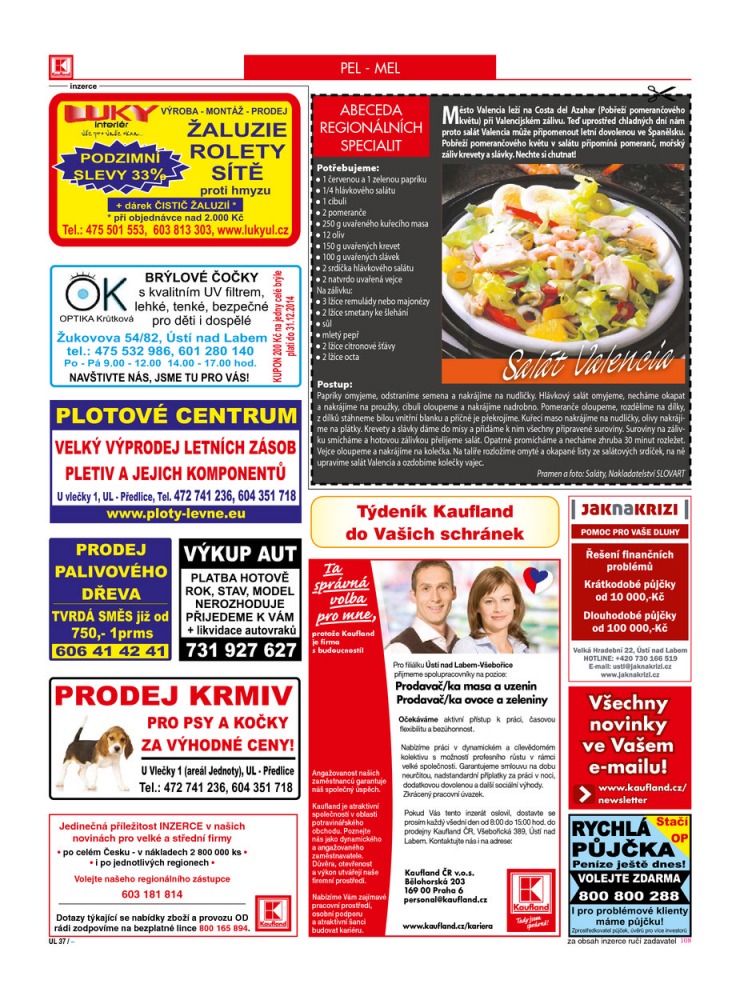 letk Kaufland Aktuln nabdka od 30.10.2014 strana 1
