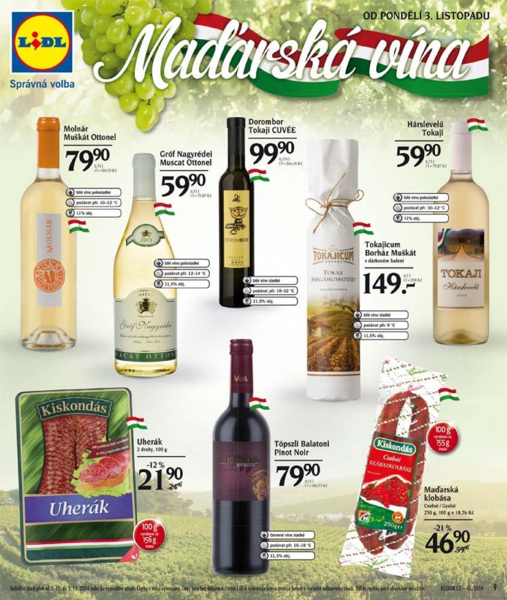 let�k Lidl Ak�n� nab�dka od 3.11.2014 strana 1