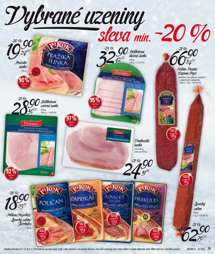 leták Lidl Akční nabídka od 3.11.2014 strana 1 leták Lidl Akční nabídka od 3.11.2014 strana 1
