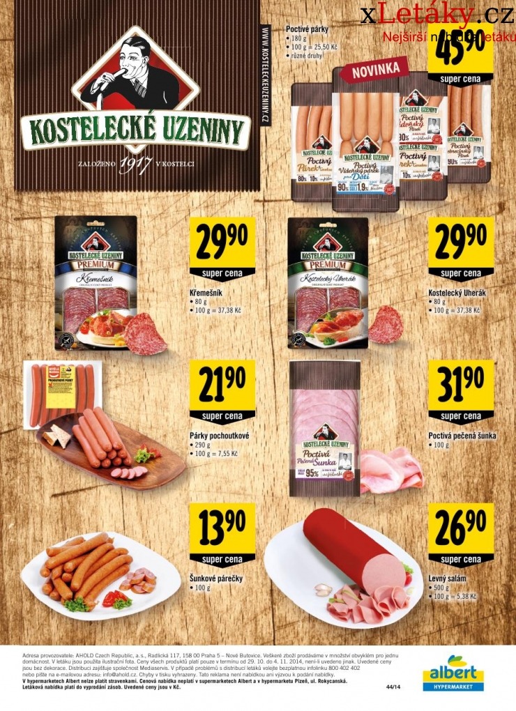leták Albert Hypermarket leták strana 1 leták Albert Hypermarket leták strana 1