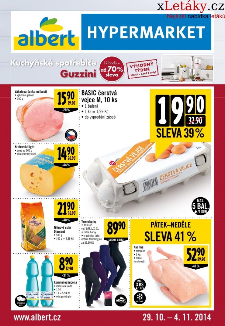 leták Albert Hypermarket leták strana 1 leták Albert Hypermarket leták strana 1