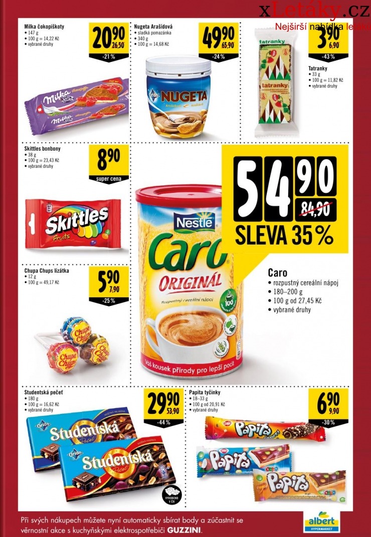 leták Albert Hypermarket leták strana 1 leták Albert Hypermarket leták strana 1