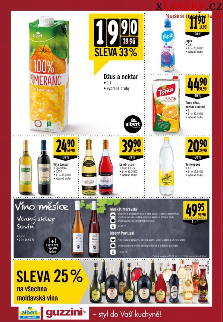 leták Albert Hypermarket leták strana 1 leták Albert Hypermarket leták strana 1
