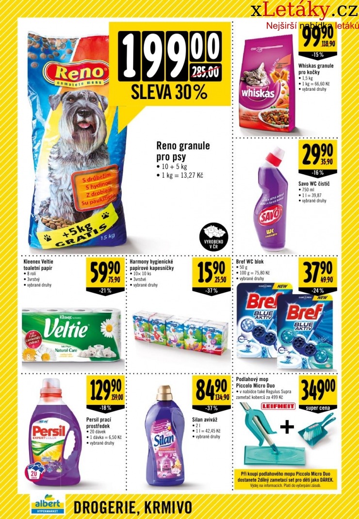 leták Albert Hypermarket leták strana 1 leták Albert Hypermarket leták strana 1