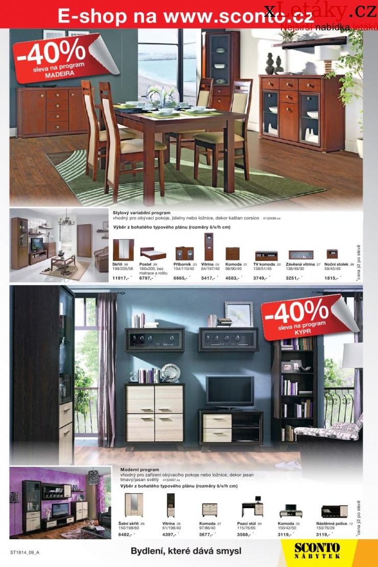 leták Sconto nábytok leták strana 1 leták Sconto nábytok leták strana 1
