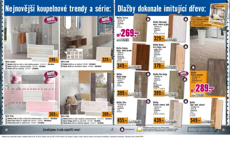 leták Hornbach Aktuální leták od 1.11.2014 strana 1 leták Hornbach Aktuální leták od 1.11.2014 strana 1
