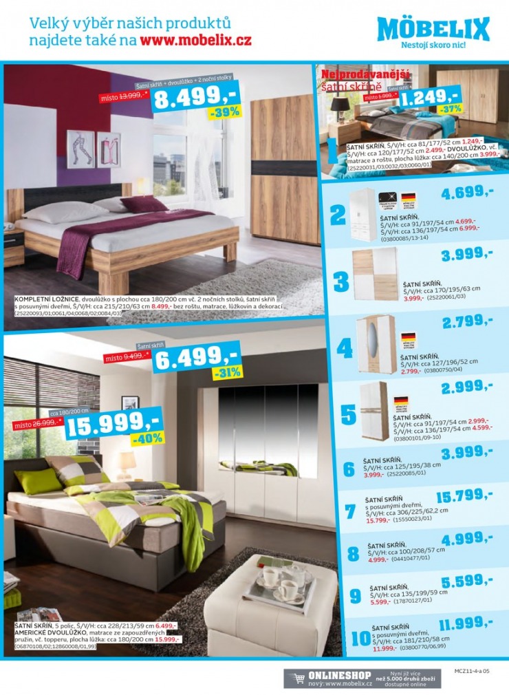 let�k Mobelix Nejlevn�j�� od 3.11.2014 strana 1