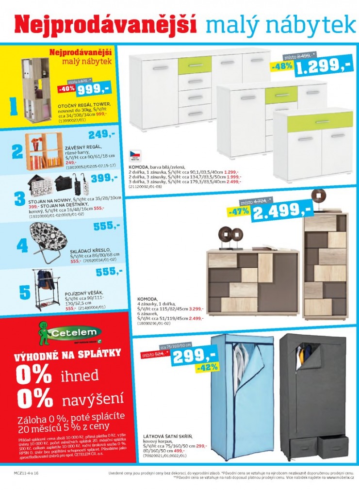 let�k Mobelix Nejlevn�j�� od 3.11.2014 strana 1