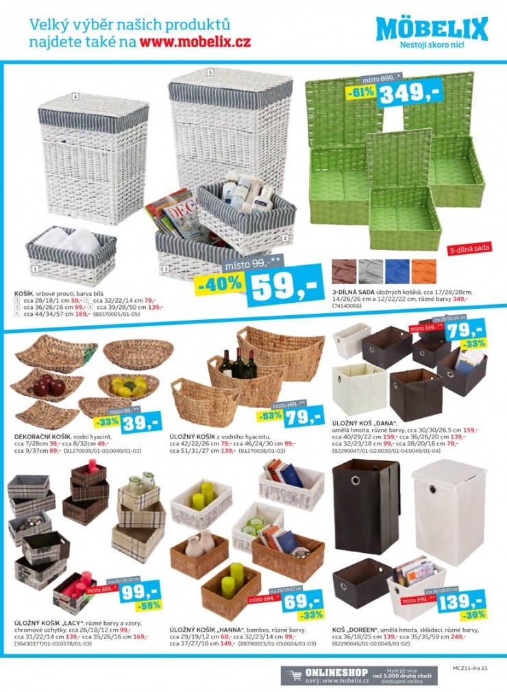 let�k Mobelix Nejlevn�j�� od 3.11.2014 strana 1