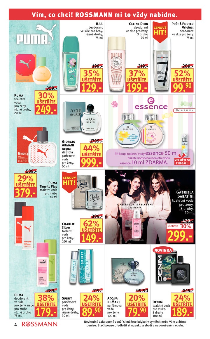 leták Rossmann Leták od 3.11.2014 strana 1 leták Rossmann Leták od 3.11.2014 strana 1