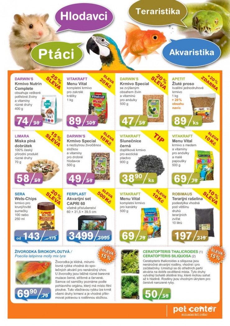 let�k Pet Center Ak�n� let�k od 1.11.2014 strana 1