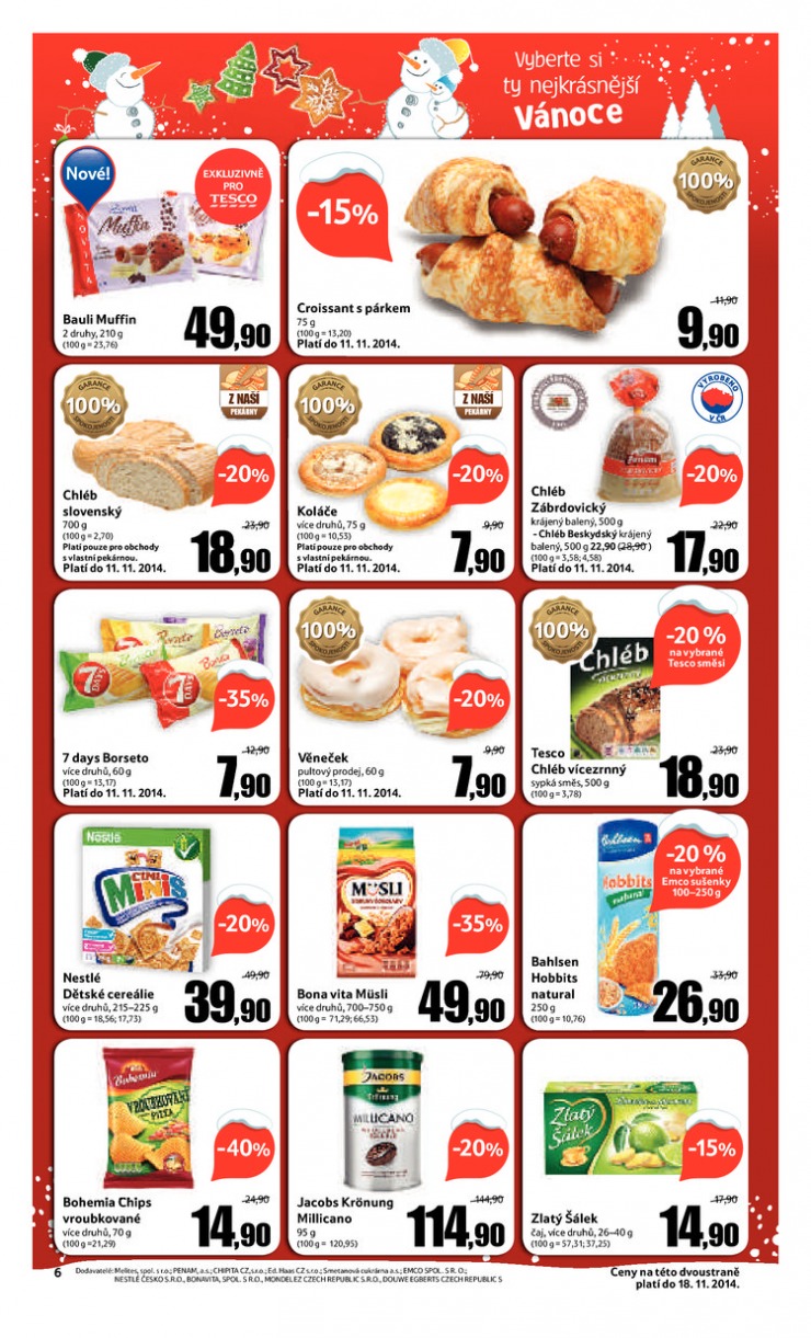 leták Tesco OD od 5.11.2014 strana 1 leták Tesco OD od 5.11.2014 strana 1