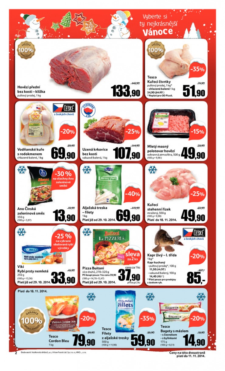 leták Tesco velké hypermarkety od 5.11.2014 strana 1 leták Tesco velké hypermarkety od 5.11.2014 strana 1