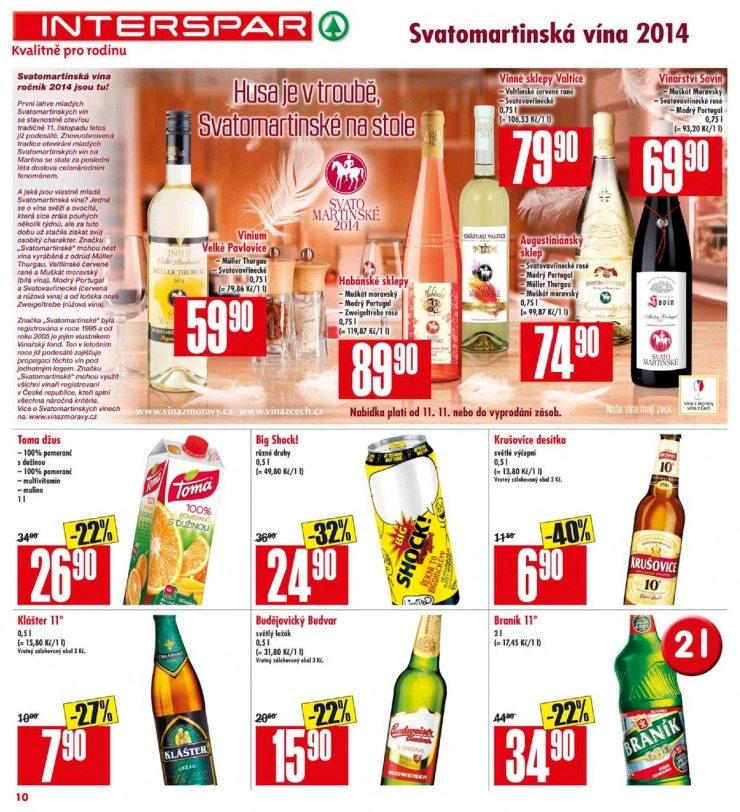 let�k Interspar Ak�n� nab�dka od 5.11.2014 strana 1