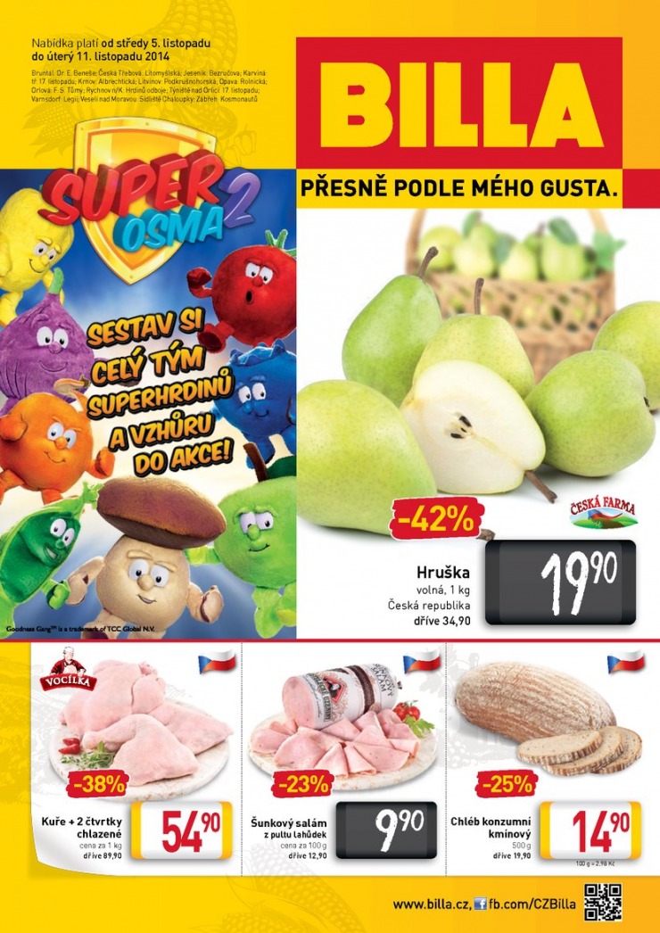 letk Billa speciln od 5.11.2014 strana 1