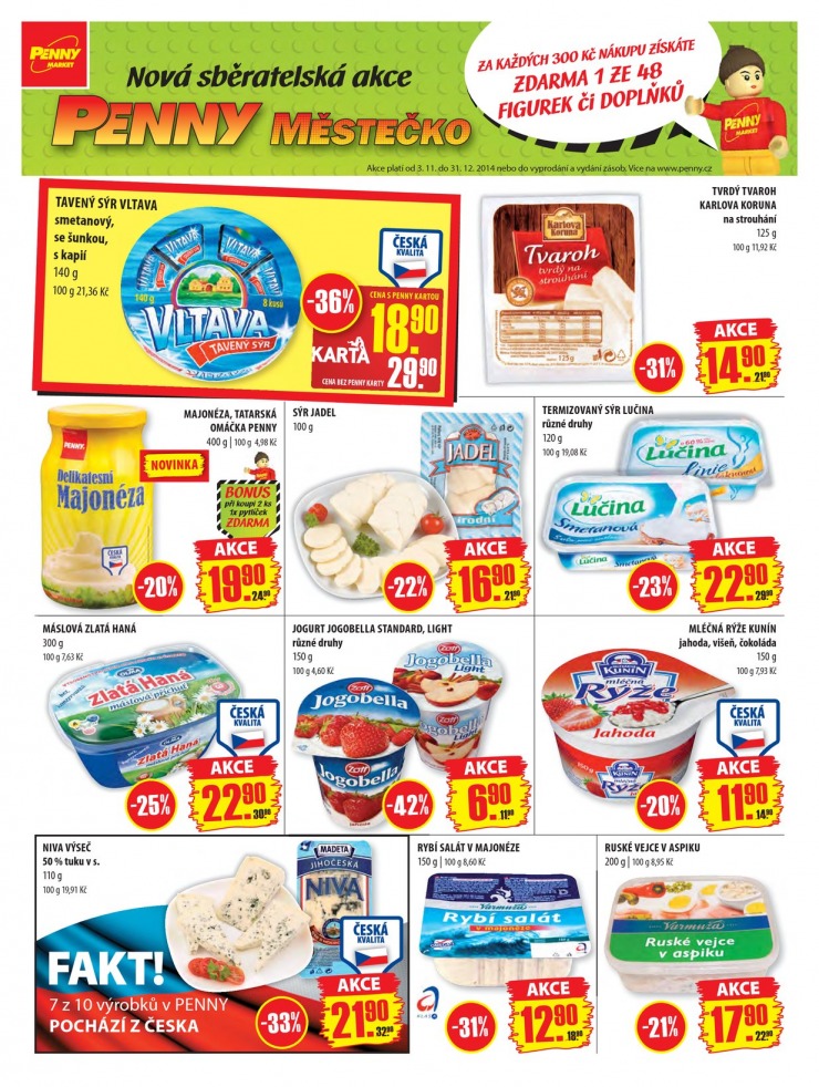 let�k Penny Aktu�ln� nab�dka od 6.11.2014 strana 1