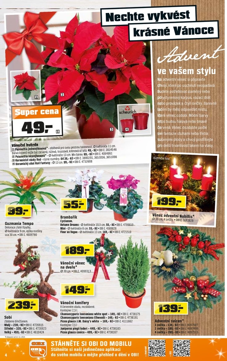 leták OBI Aktuální leták od 6.11.2014  strana 1 leták OBI Aktuální leták od 6.11.2014 strana 1