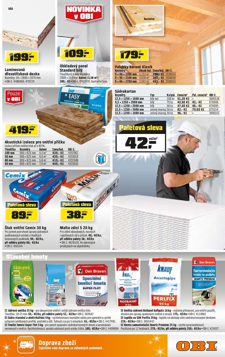 leták OBI Aktuální leták od 6.11.2014  strana 1 leták OBI Aktuální leták od 6.11.2014 strana 1