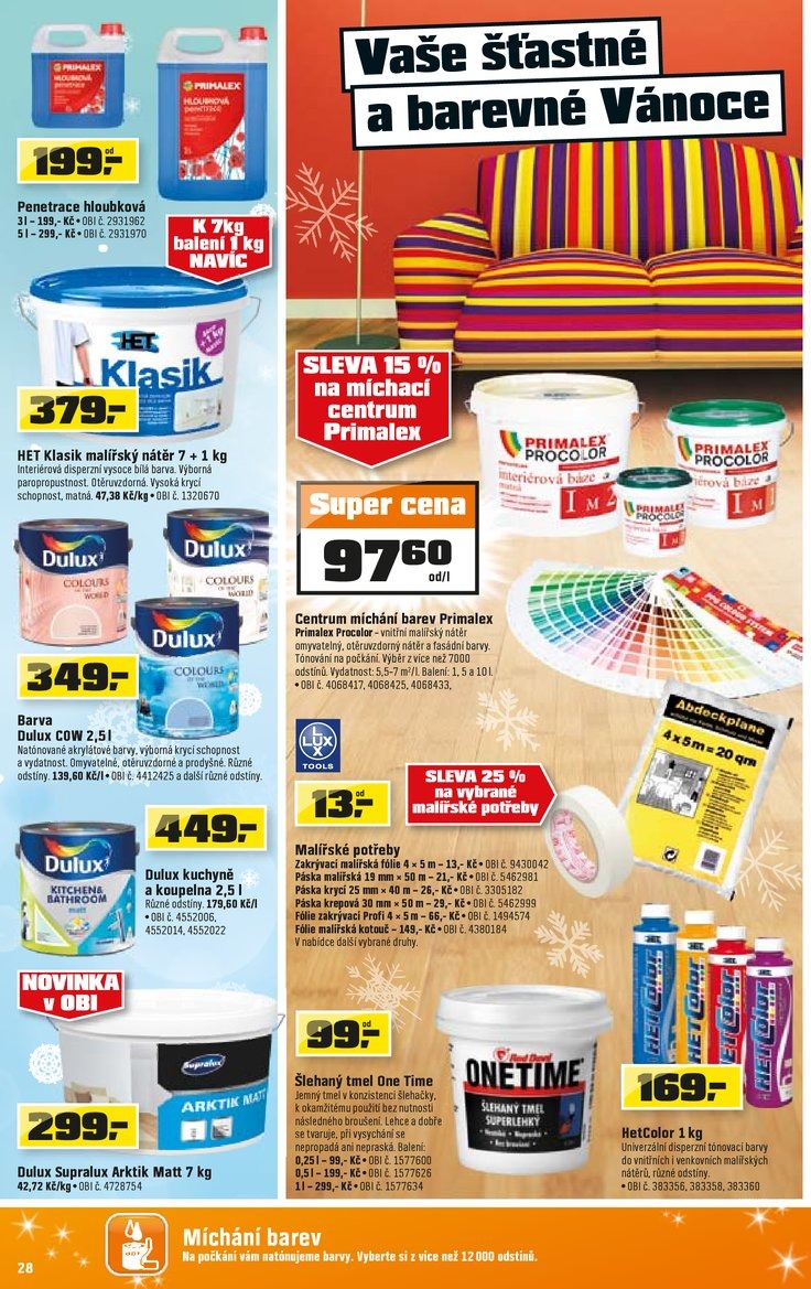 leták OBI Aktuální leták od 6.11.2014 strana 1 leták OBI Aktuální leták od 6.11.2014 strana 1