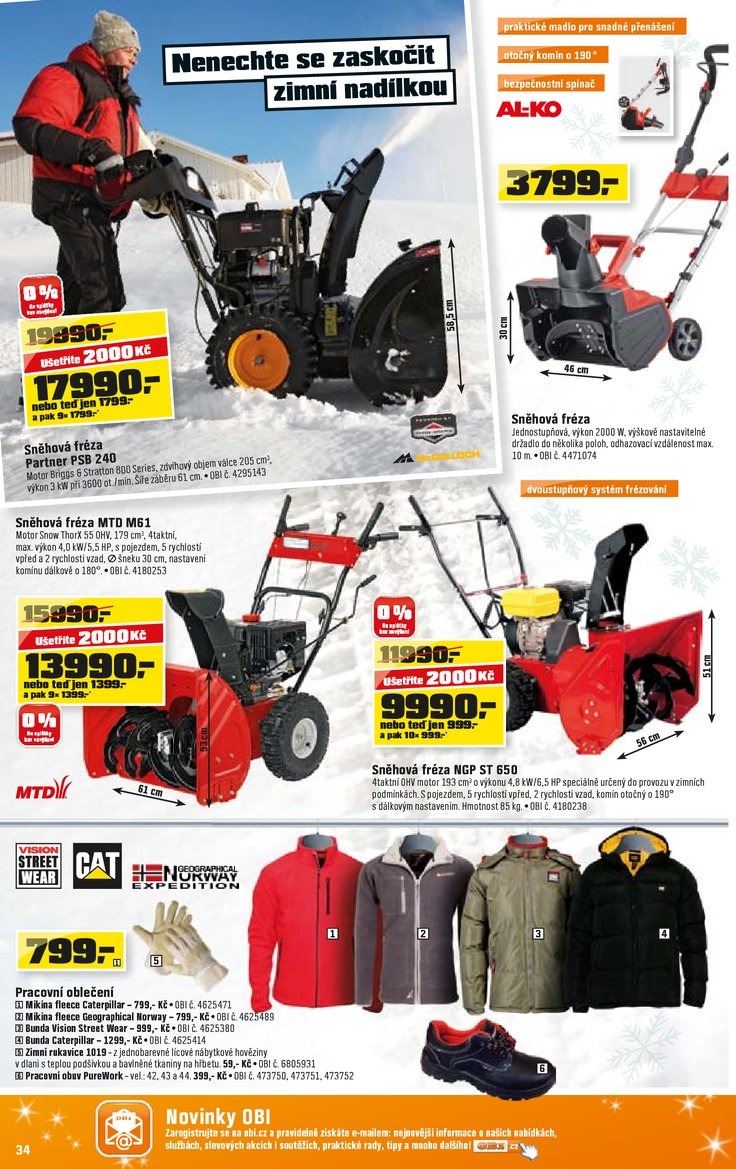 leták OBI Aktuální leták od 6.11.2014  strana 1 leták OBI Aktuální leták od 6.11.2014 strana 1