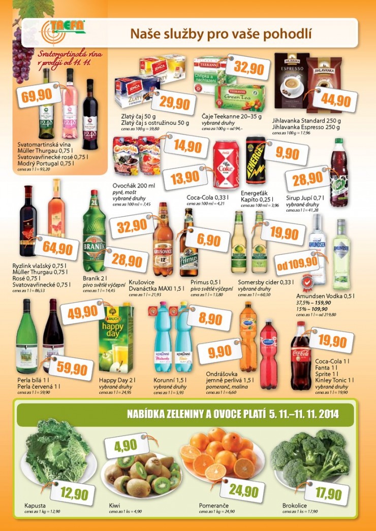 let�k COOP Trefa od 5.11.2014 strana 1