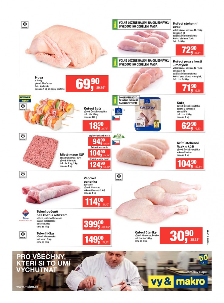 leták Makro Gastronomie čerstvé od 5.11.2014 strana 1 leták Makro Gastronomie čerstvé od 5.11.2014 strana 1