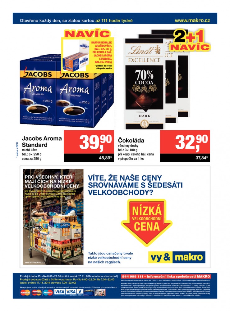 leták Makro Maloobchod od 5.11.2014 strana 1 leták Makro Maloobchod od 5.11.2014 strana 1