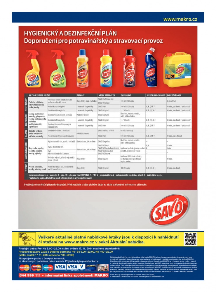leták Makro Snadný úklid od 5.11.2014 strana 1 leták Makro Snadný úklid od 5.11.2014 strana 1