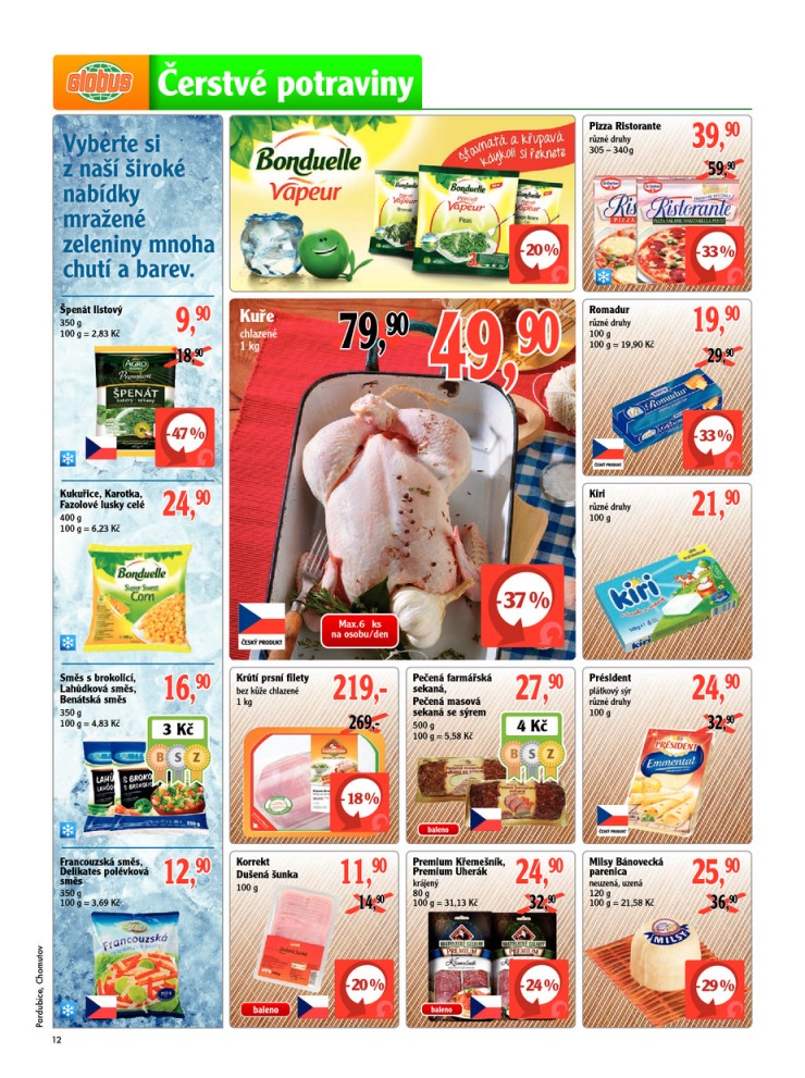 leták Globus Naše noviny od 6.11.2014 strana 1 leták Globus Naše noviny od 6.11.2014 strana 1