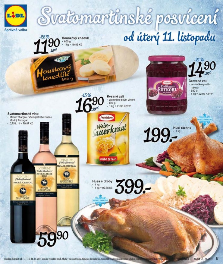 leták Lidl Akční nabídka od 10.11.2014 strana 1 leták Lidl Akční nabídka od 10.11.2014 strana 1