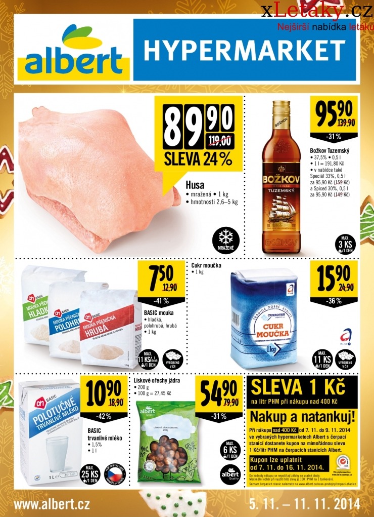leták Albert Hypermarket leták strana 1 leták Albert Hypermarket leták strana 1