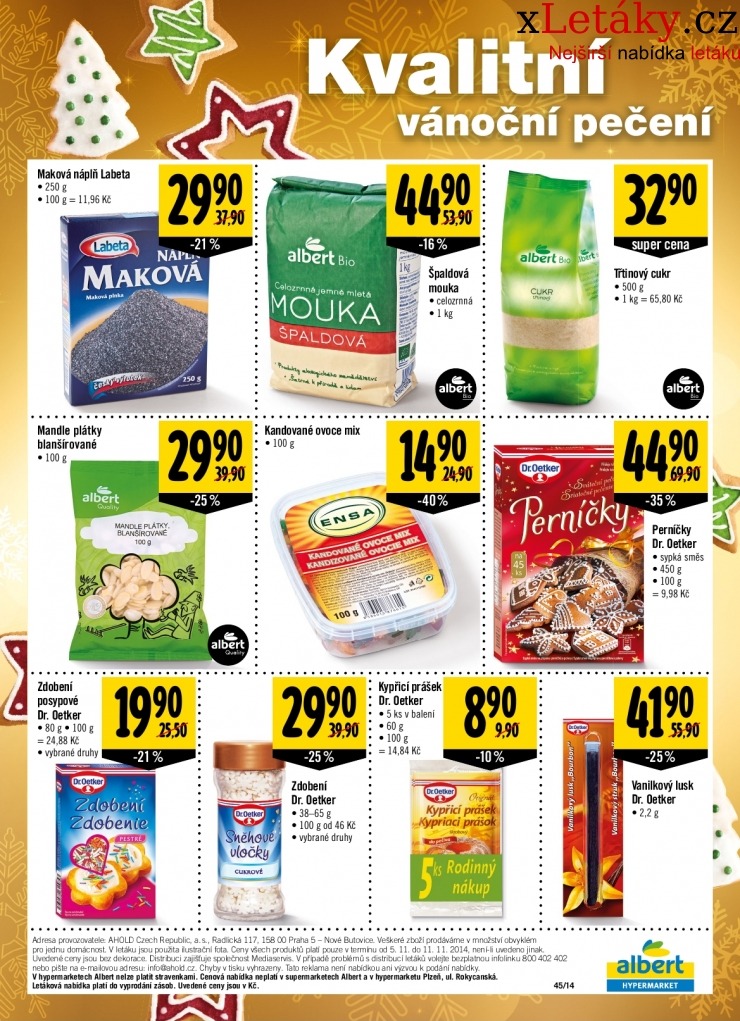 leták Albert Hypermarket leták strana 1 leták Albert Hypermarket leták strana 1