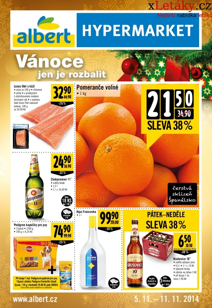 leták Albert Hypermarket leták strana 1 leták Albert Hypermarket leták strana 1
