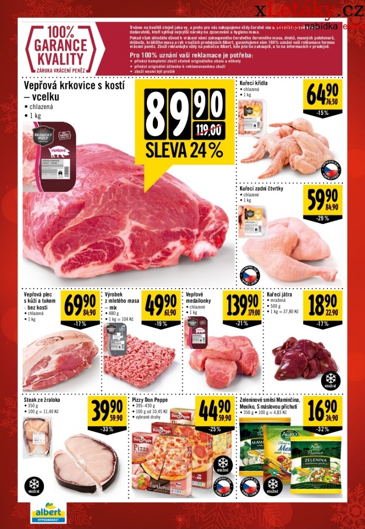 leták Albert Hypermarket leták strana 1 leták Albert Hypermarket leták strana 1