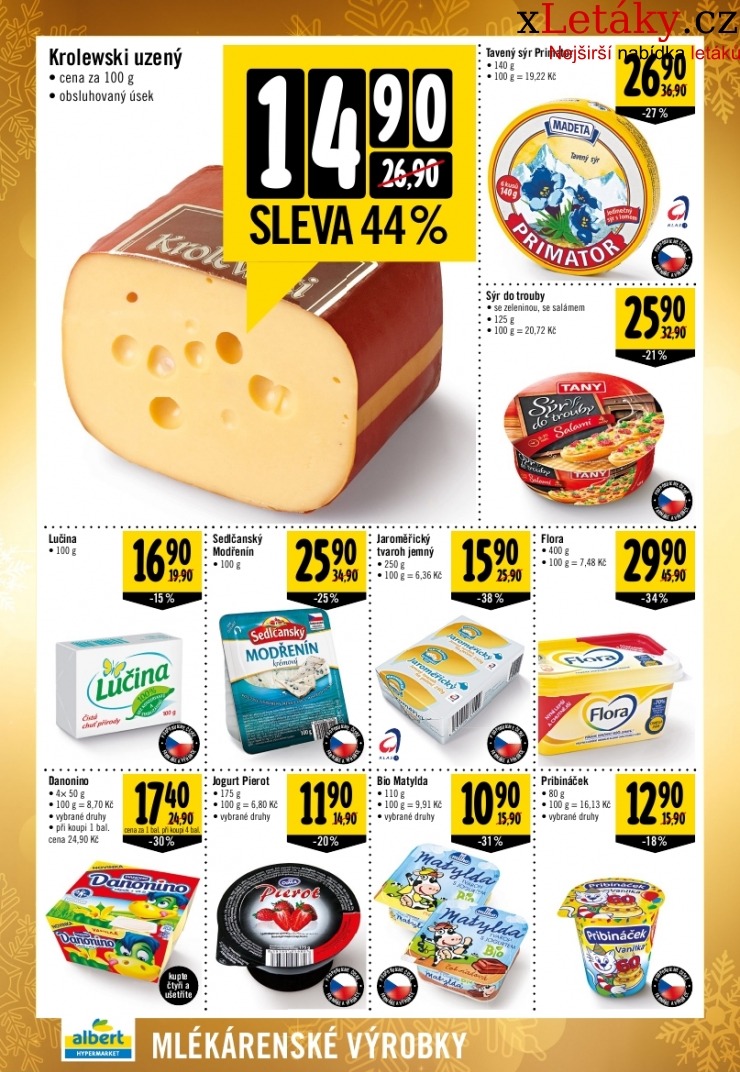 leták Albert Hypermarket leták strana 1 leták Albert Hypermarket leták strana 1