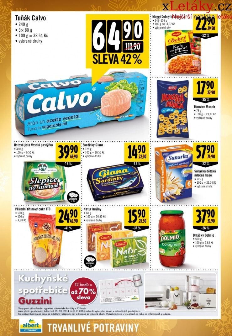 leták Albert Hypermarket leták strana 1 leták Albert Hypermarket leták strana 1