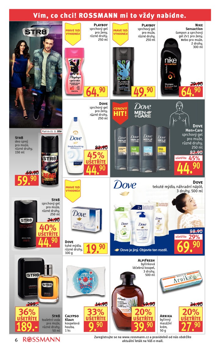 leták Rossmann Leták od 10.11.2014 strana 1 leták Rossmann Leták od 10.11.2014 strana 1