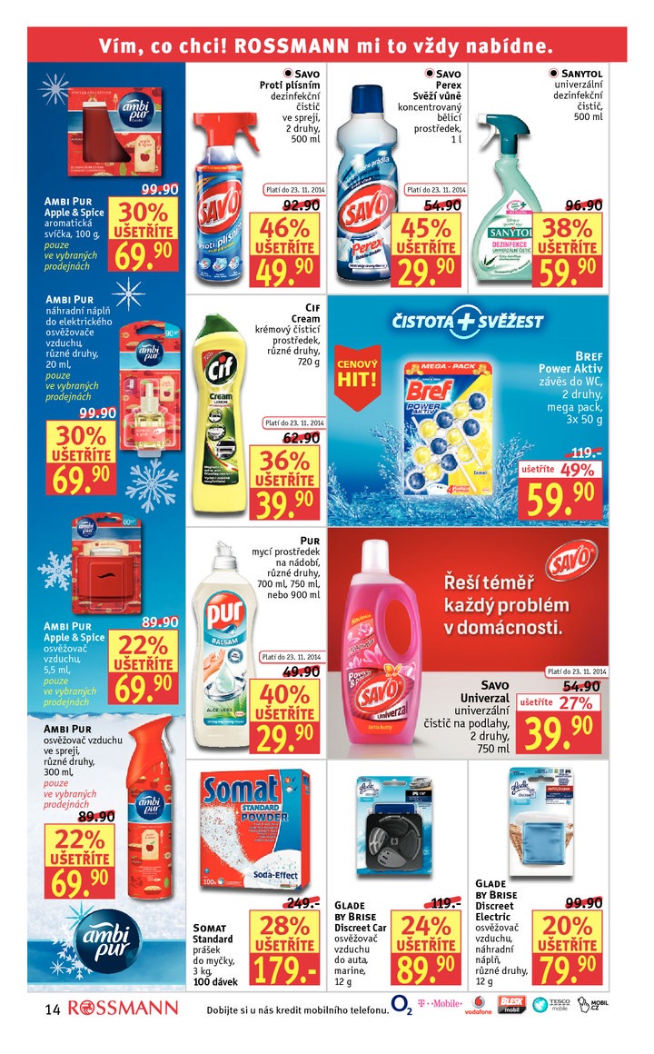 leták Rossmann Leták od 10.11.2014 strana 1 leták Rossmann Leták od 10.11.2014 strana 1