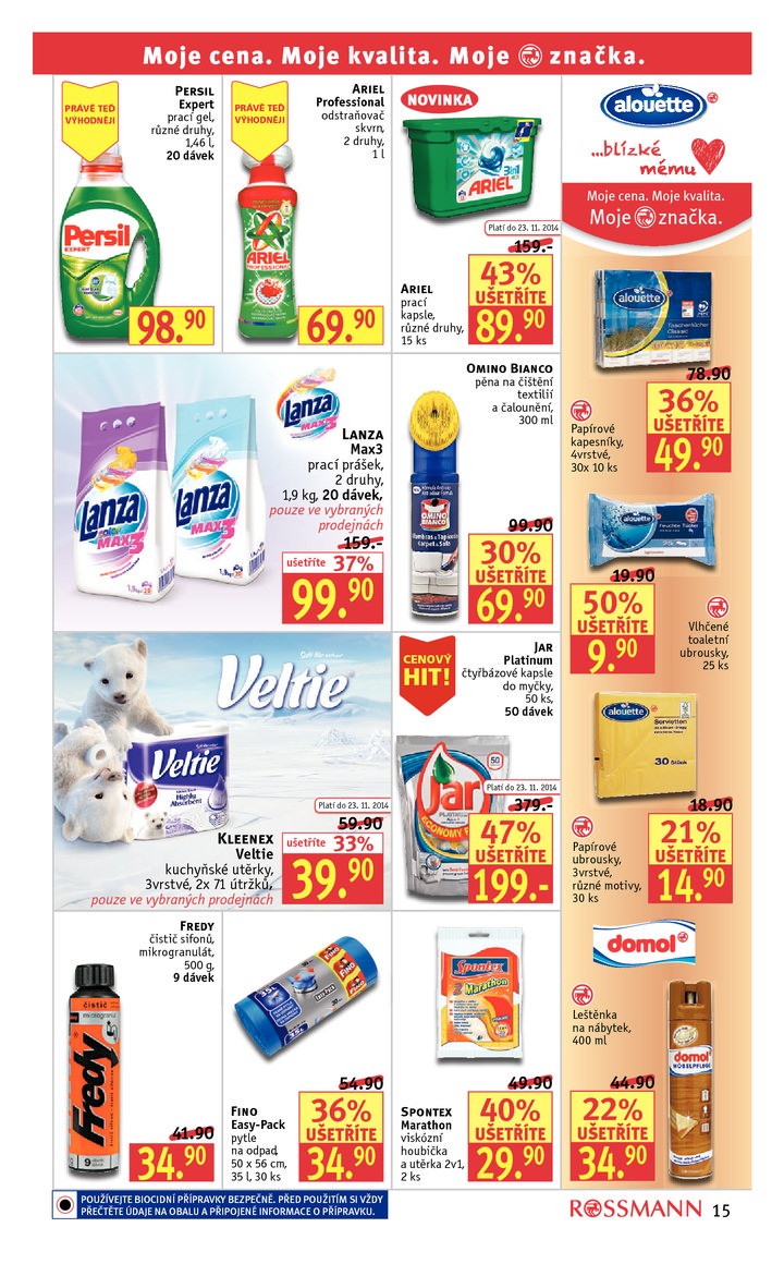 leták Rossmann Leták od 10.11.2014 strana 1 leták Rossmann Leták od 10.11.2014 strana 1